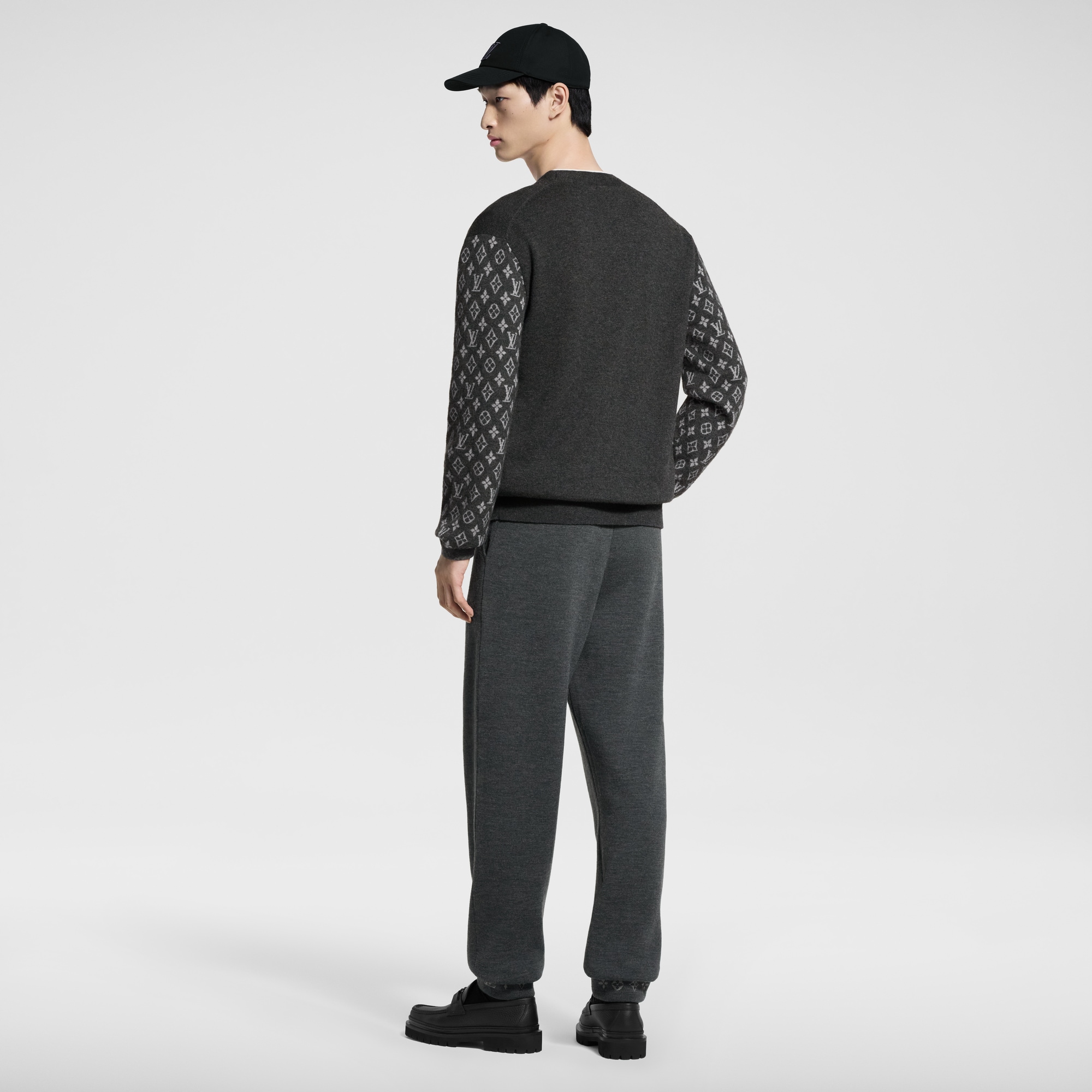 Monogram Mix Cashmere Cardigan - Ready-to-Wear | LOUIS VUITTON